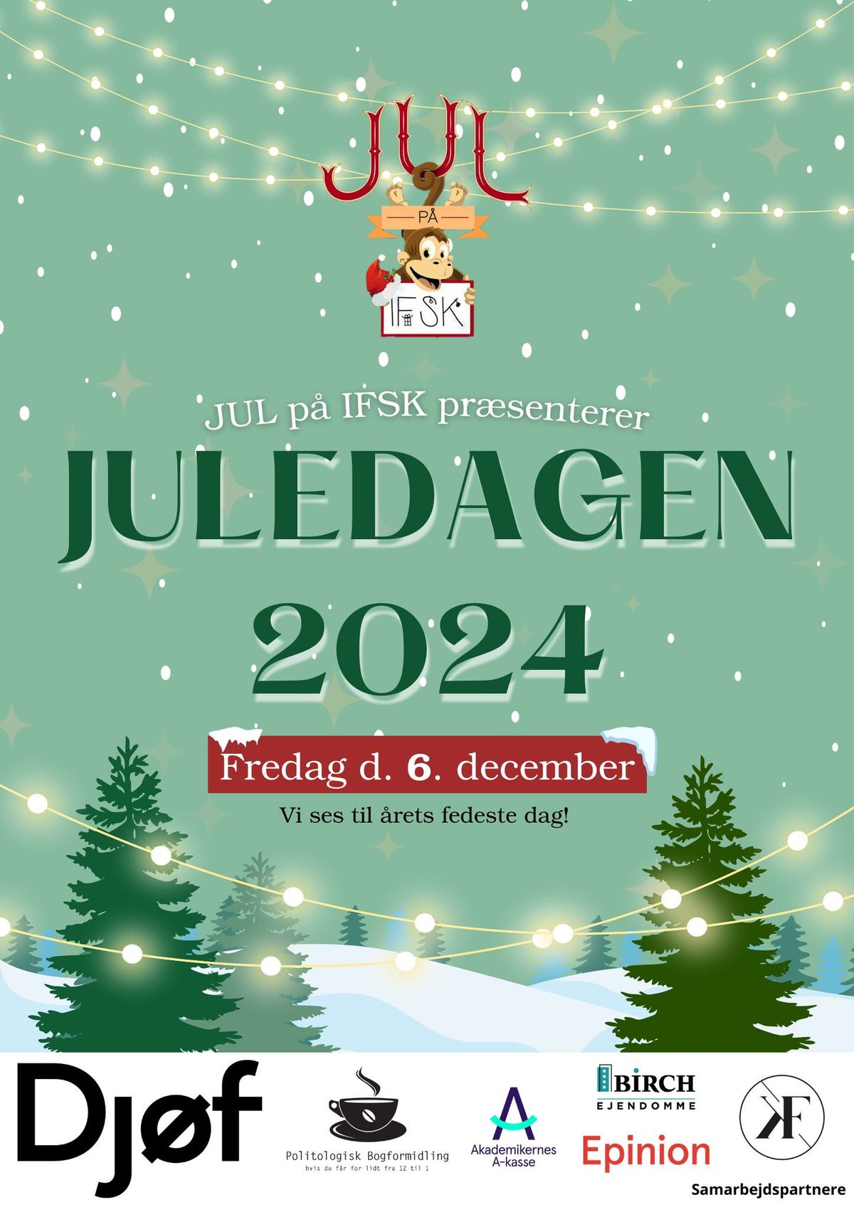 JUL p\u00e5 IFSK pr\u00e6senterer: JULEDAGEN 2024