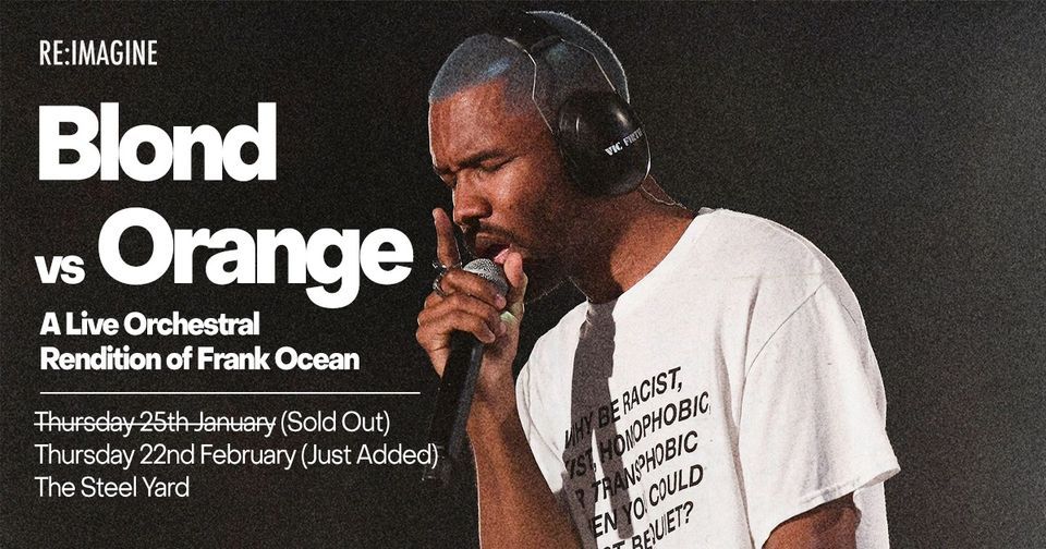 Blond vs Orange: An Orchestral Rendition (2nd date)