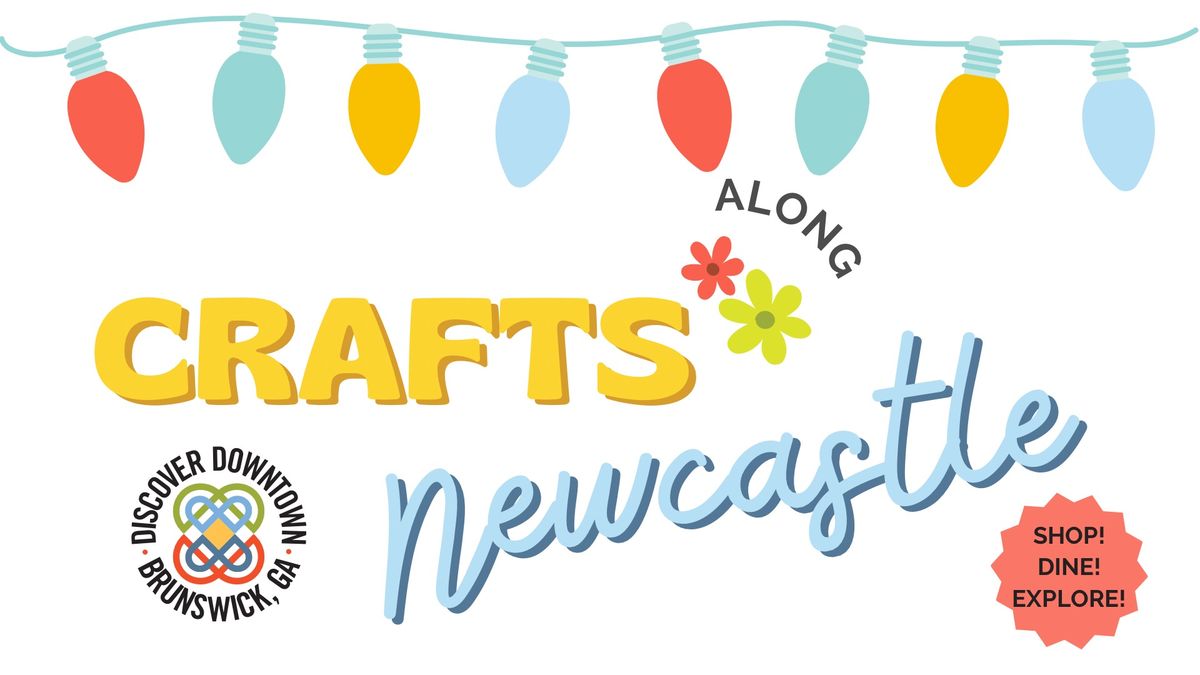 Crafts Along Newcastle and Small Business Saturday PJ Party