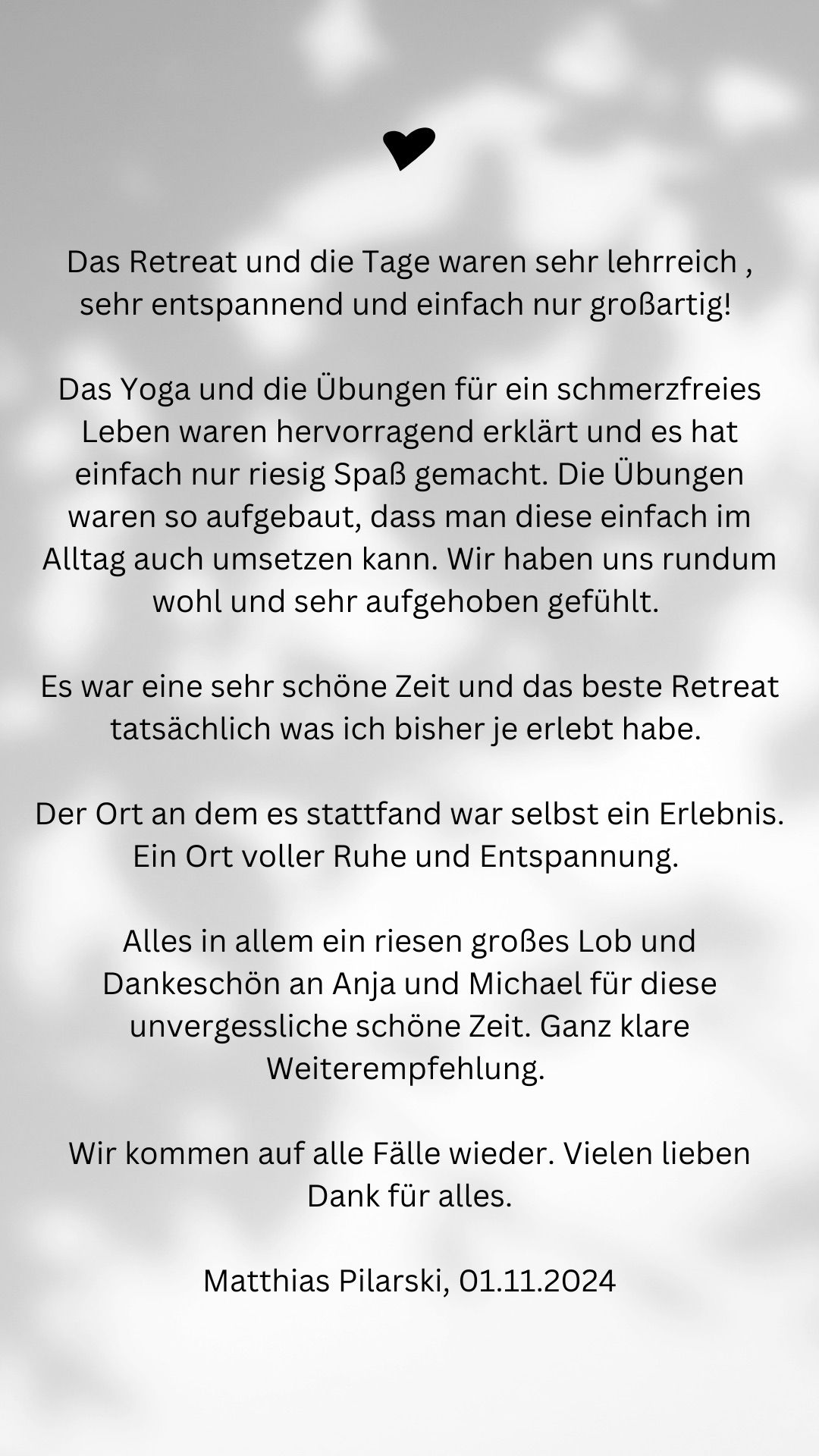 Liebscher & Bracht, Schmerzfrei - Spa und Yoga Retreat