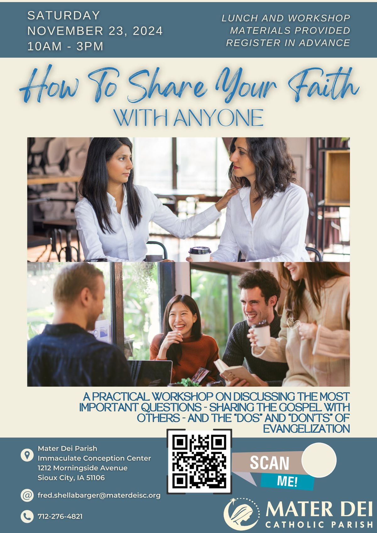 How to Share Your Faith With Anyone