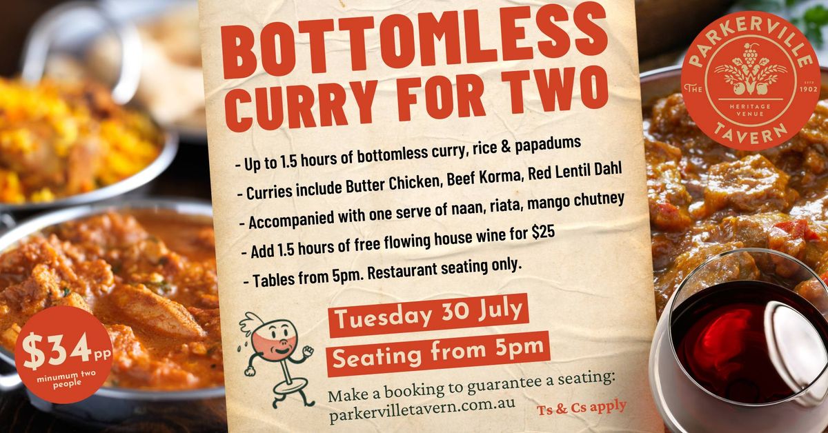 Bottomless Curry for Two