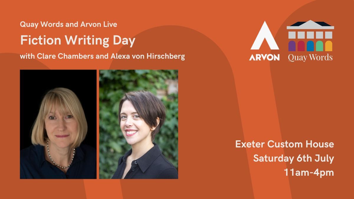 Quay Words and Arvon Live: Fiction Writing Day