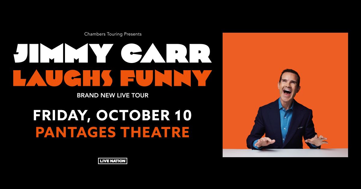 Jimmy Carr: Laughs Funny presented by Live Nation