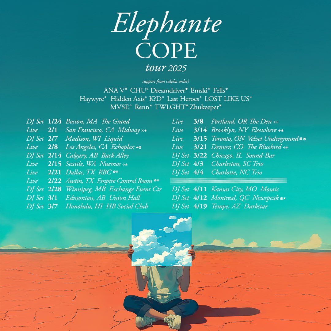 Elephante at Elsewhere - The Hall