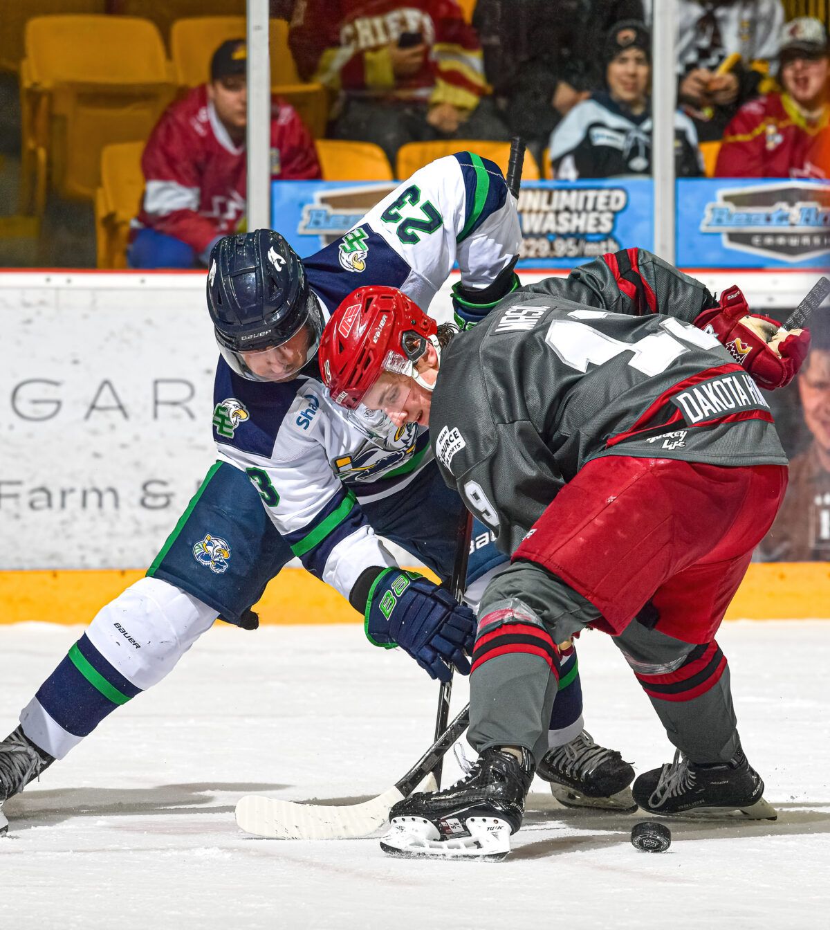 Surrey Eagles at Chilliwack Chiefs at Chilliwack Coliseum