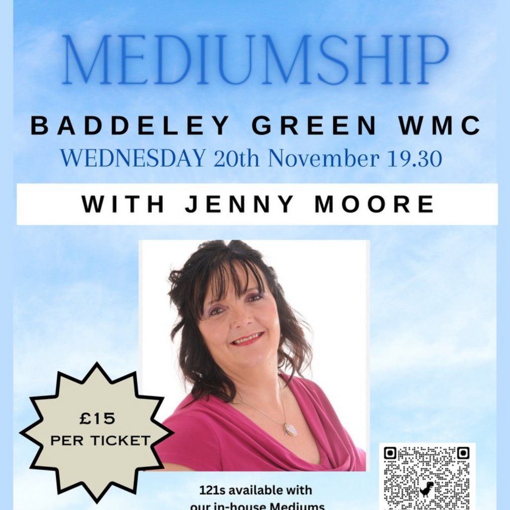 SSE Presents - An evening of Mediumship with Jenny Moore Medium