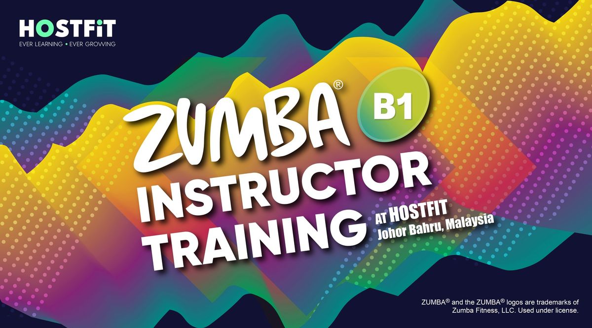 Zumba\u00ae B1 Instructor Training with 3 ZES\u2122 - First Time in Malaysia!