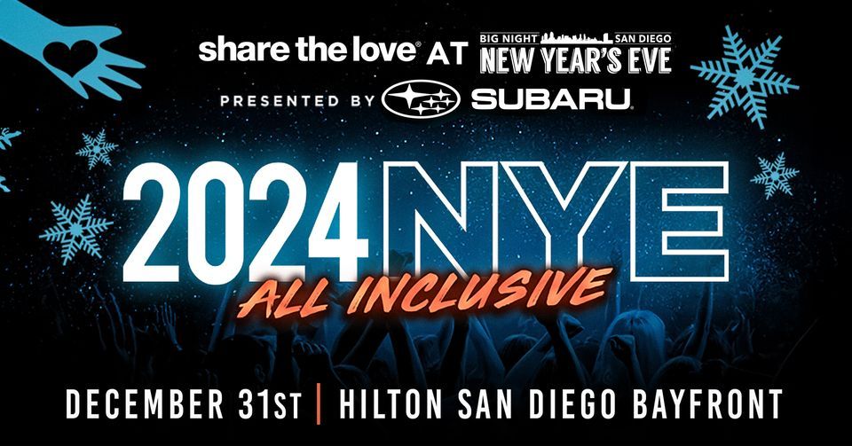 BIG FM and Subaru present Big Night San Diego 2024