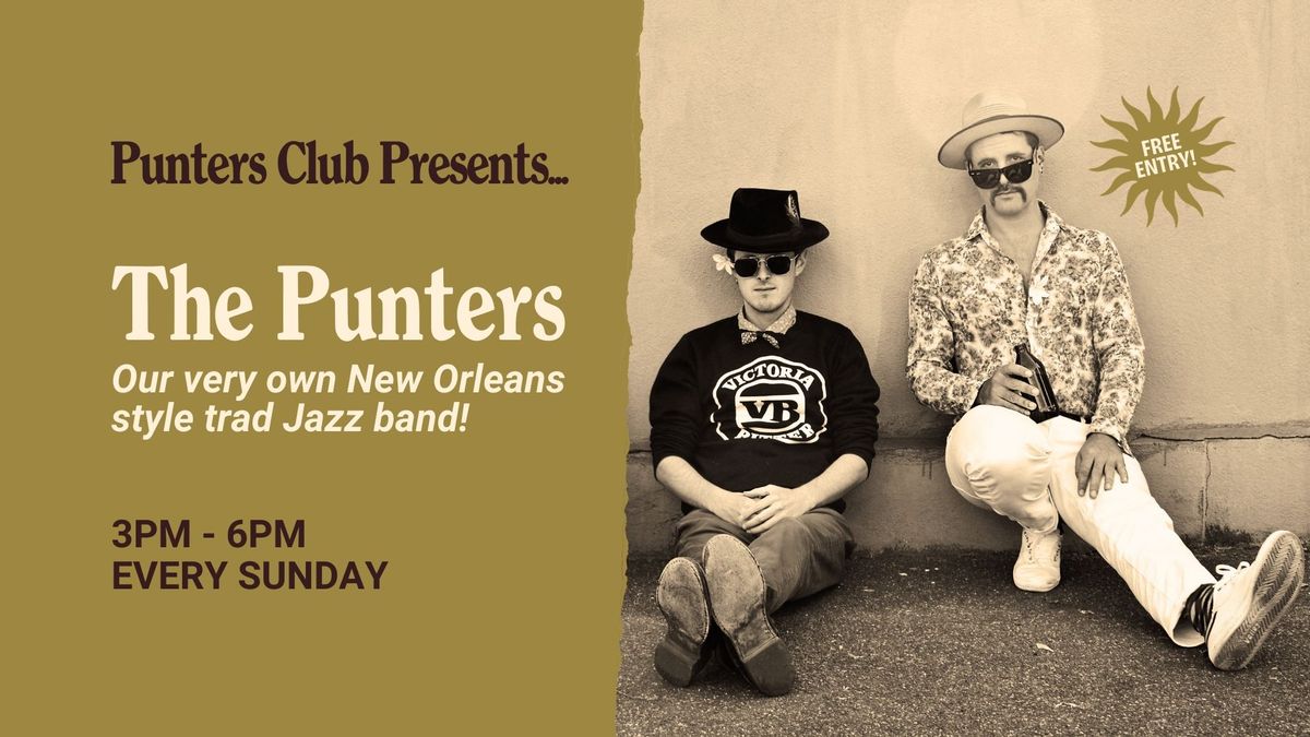 THE PUNTERS | Every Sunday at Punters Club! 