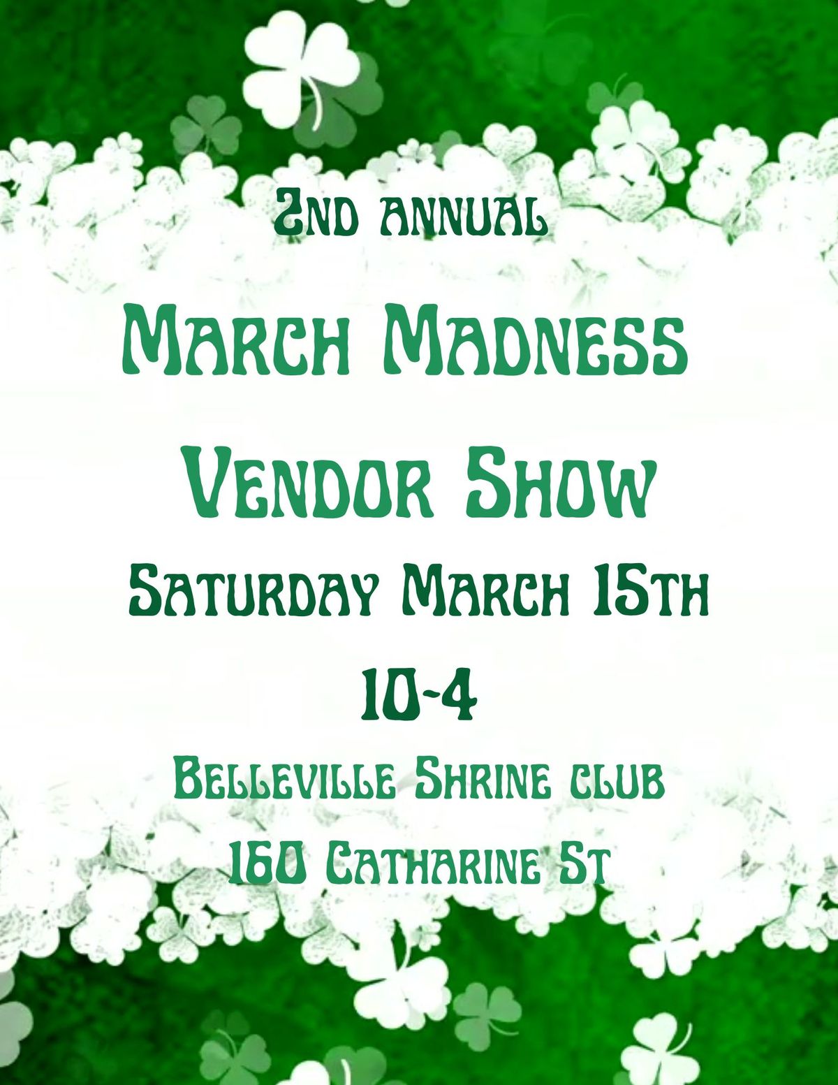 March Madness Vendor Show