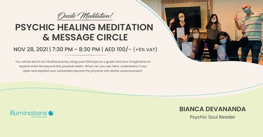 Onsite Meditation: Psychic Healing Meditation & Message Circle With Bianca Devananda