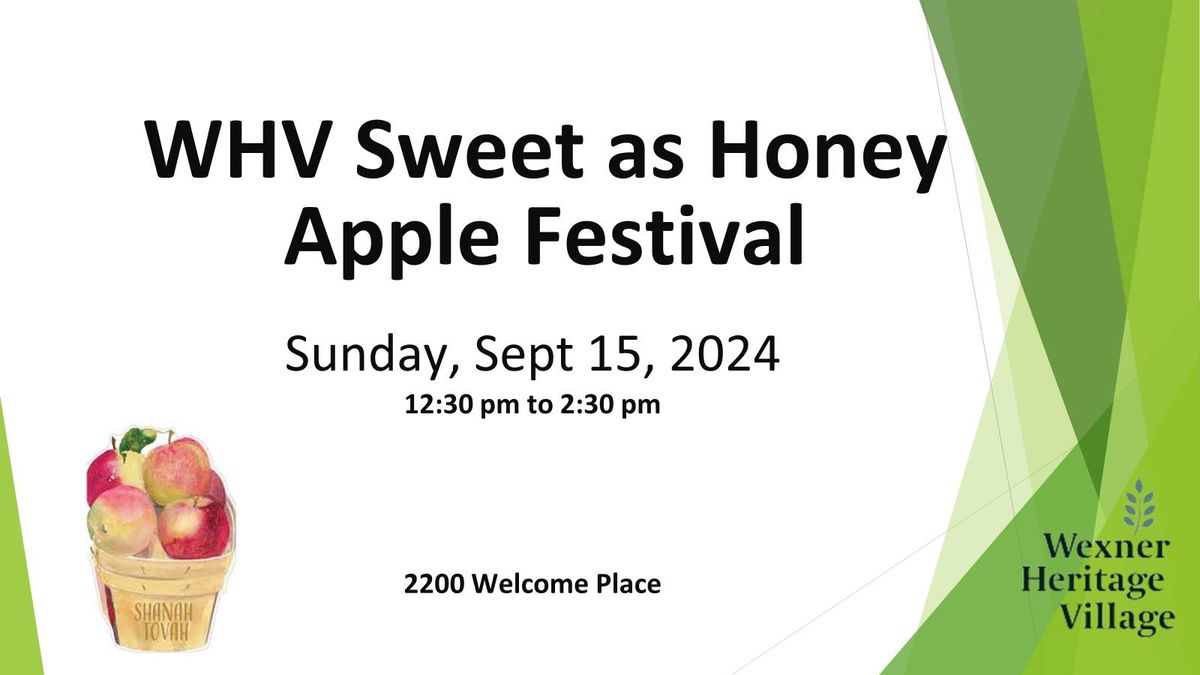 Sweet as Honey Apple Festival