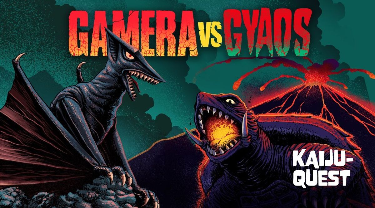 Noriaki Yuasa & Shigeo Tanaka\u2019s GAMERA VS GYAOS (1967)