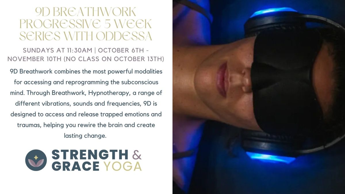 9D Breathwork Progressive 5 Week Series