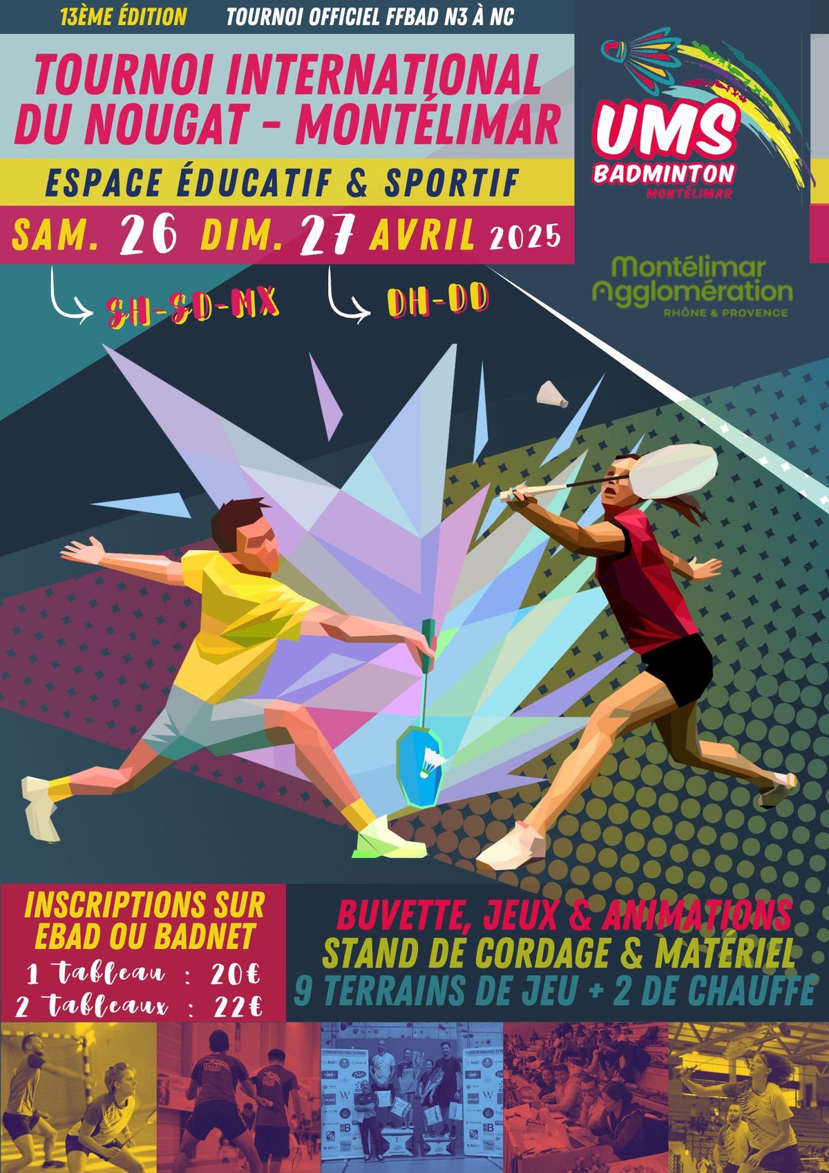 TOURNOI DU NOUGAT DE MONT\u00c9LIMAR 2025