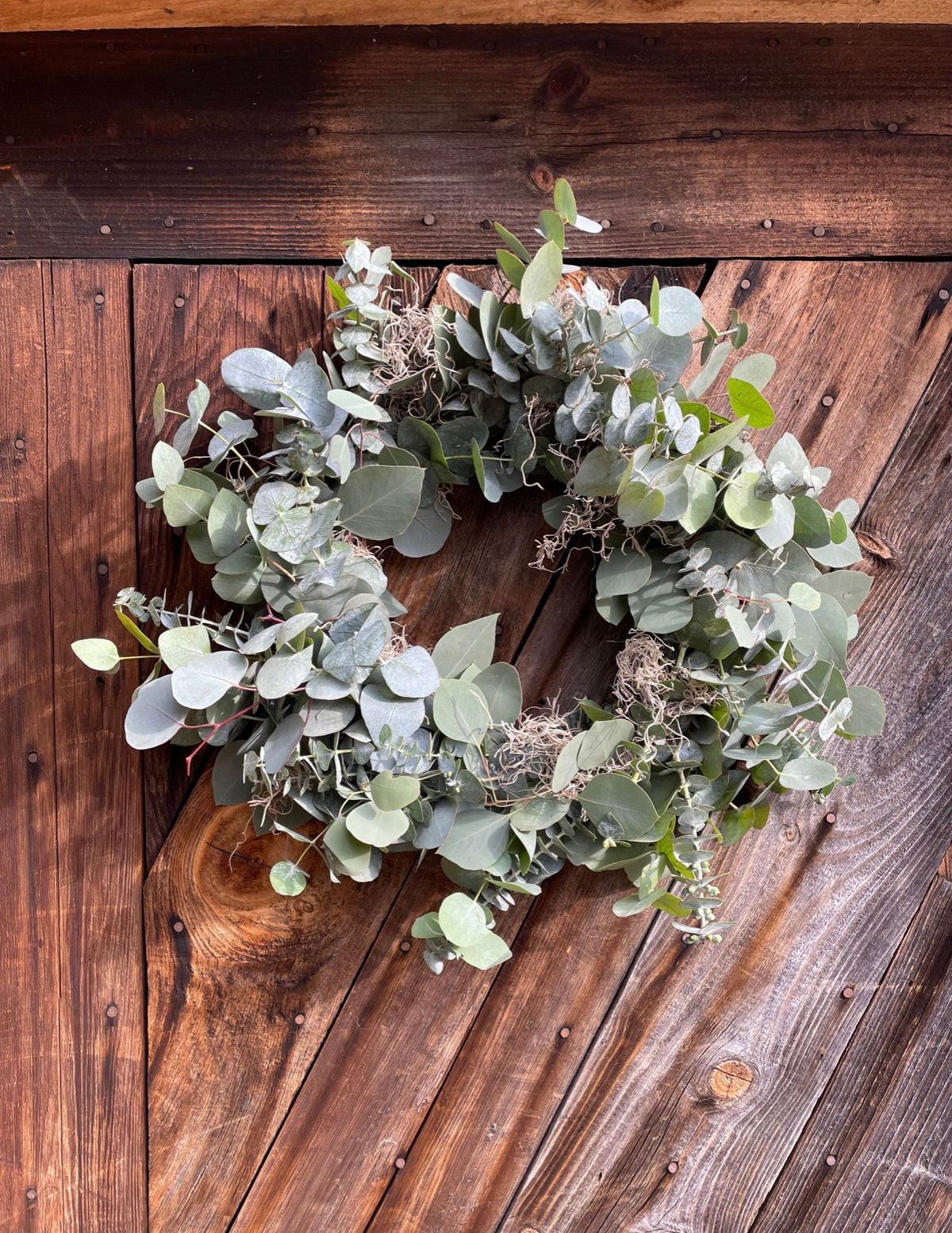 Eucalyptus wreath workshop