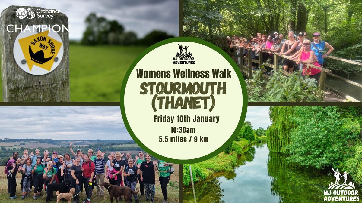 *5 spaces left* Womens Wellness Grove Ferry Walk- Thanet Guided Walk (January)