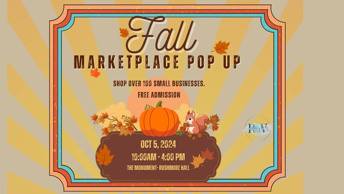 Fall Marketplace Pop Up