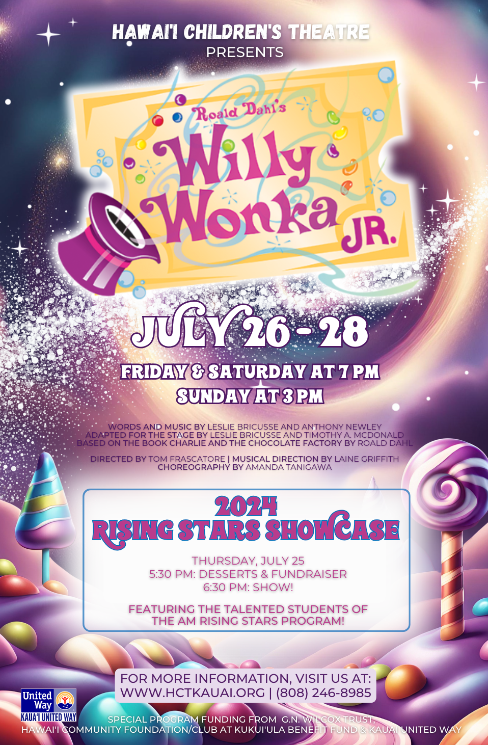 Willy Wonka Jr. - Childrens Summer Series at Palace Theatre Manchester