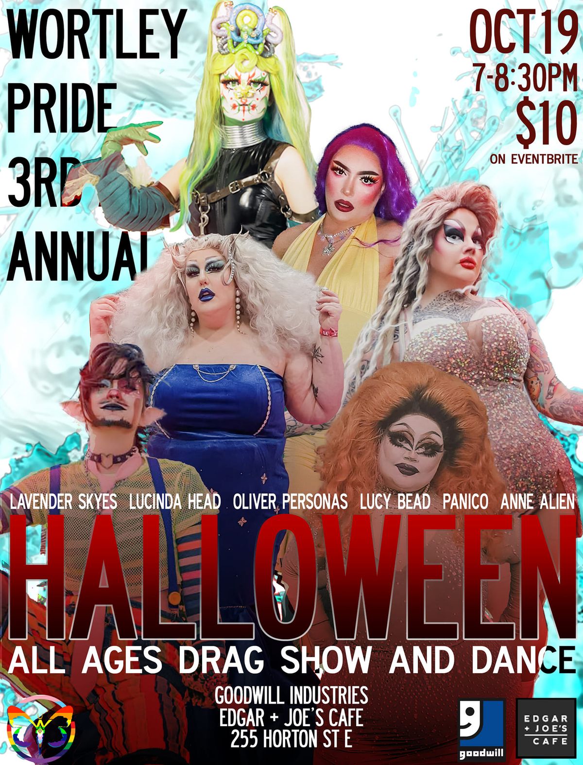 Wortley Pride 3rd Annual  Halloween All Ages Drag Show