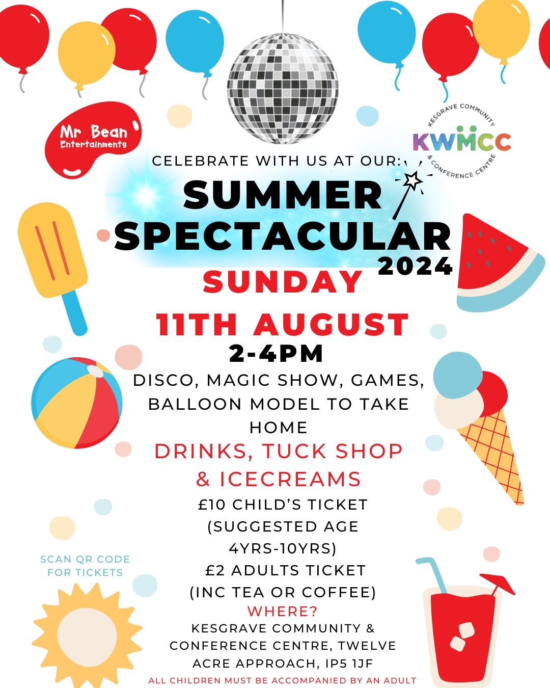 Summer Spectacular 2024 - Magic Show & Disco