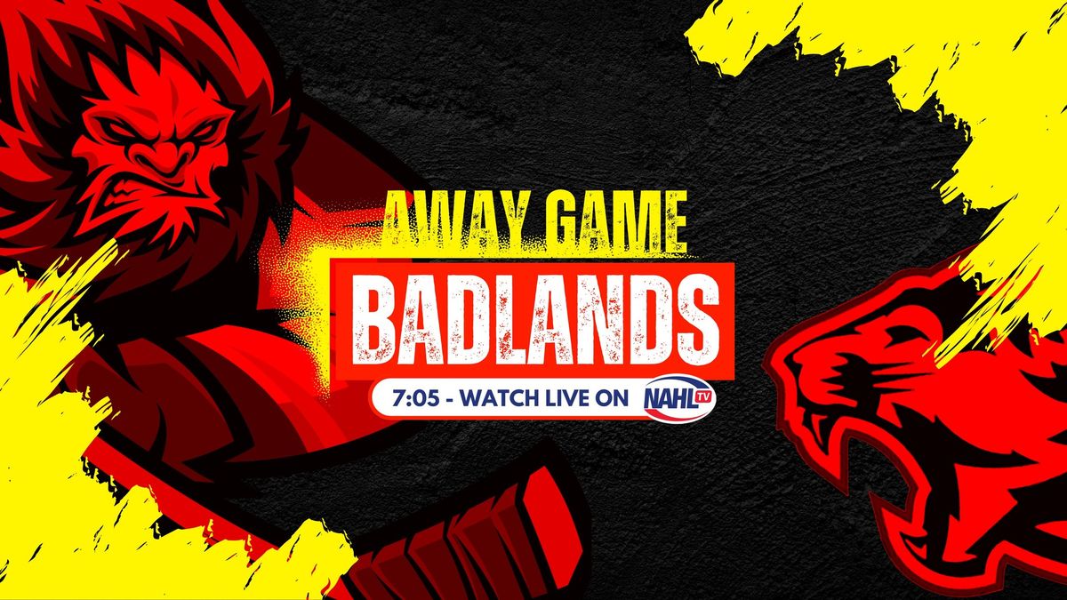 AWAY - Last Game of the Year: Wild vs. Badlands Sabres