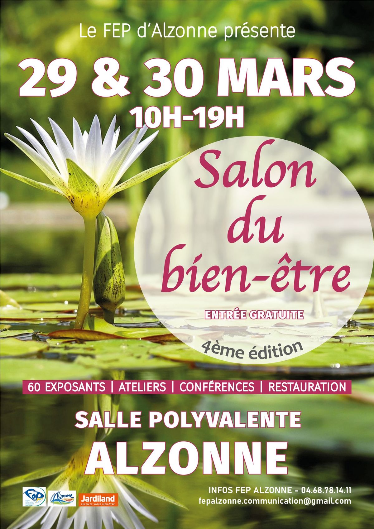 Salon du bien-\u00eatre Alzonne | 4\u00e8me \u00e9dition