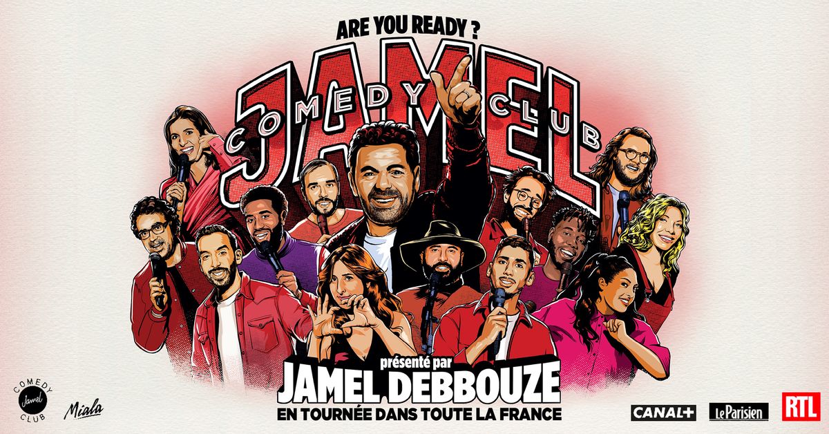 JAMEL COMEDY CLUB ZENITH TOUR - LYON - 15 JANVIER 2025