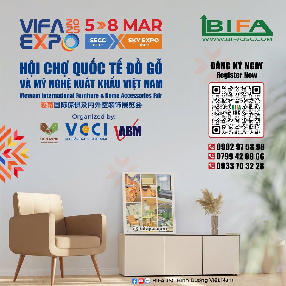 VIFA EXPO 2025: C\u01a0 H\u1ed8I GIAO TH\u01af\u01a0NG T\u1ea0I SI\u00caU TRI\u1ec2N L\u00c3M 3,000 GIAN H\u00c0NG!