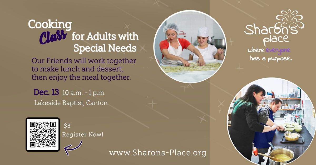 Cooking Class for Adults with Special Needs