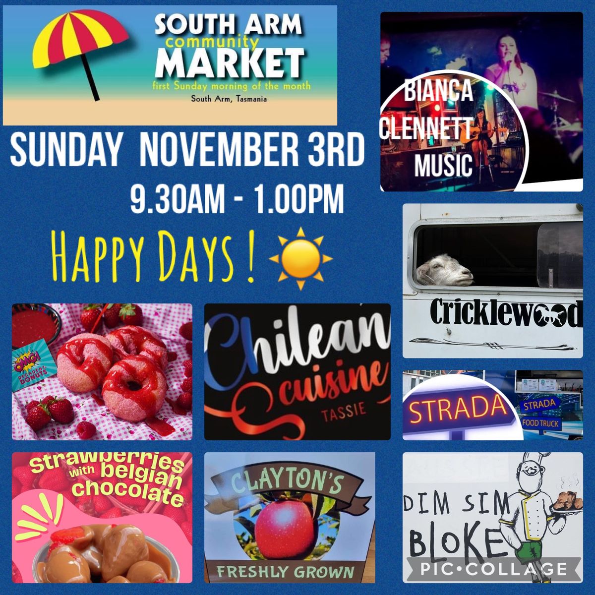 South Arm Community Market in November