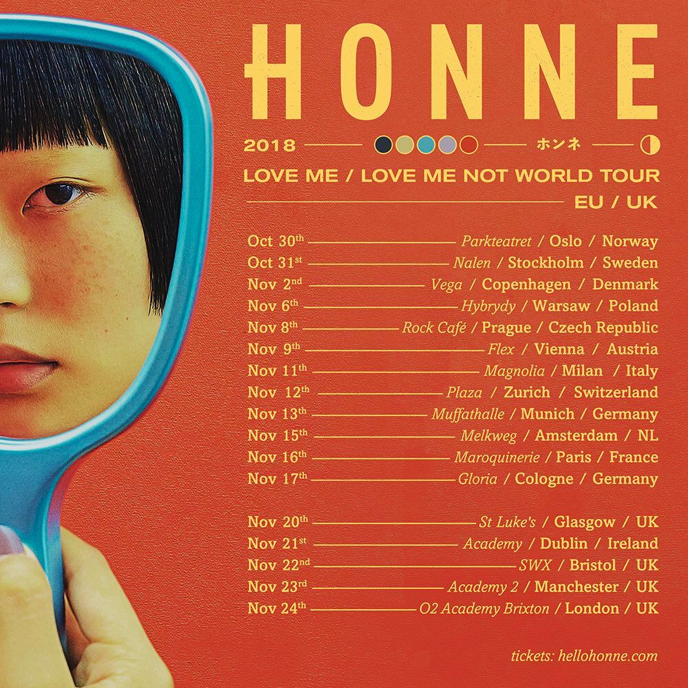 Honne Amsterdam Tickets