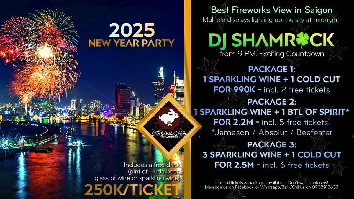 \ud83c\udf87 New Years Eve Rooftop Fireworks Party 2025 \ud83c\udf86  