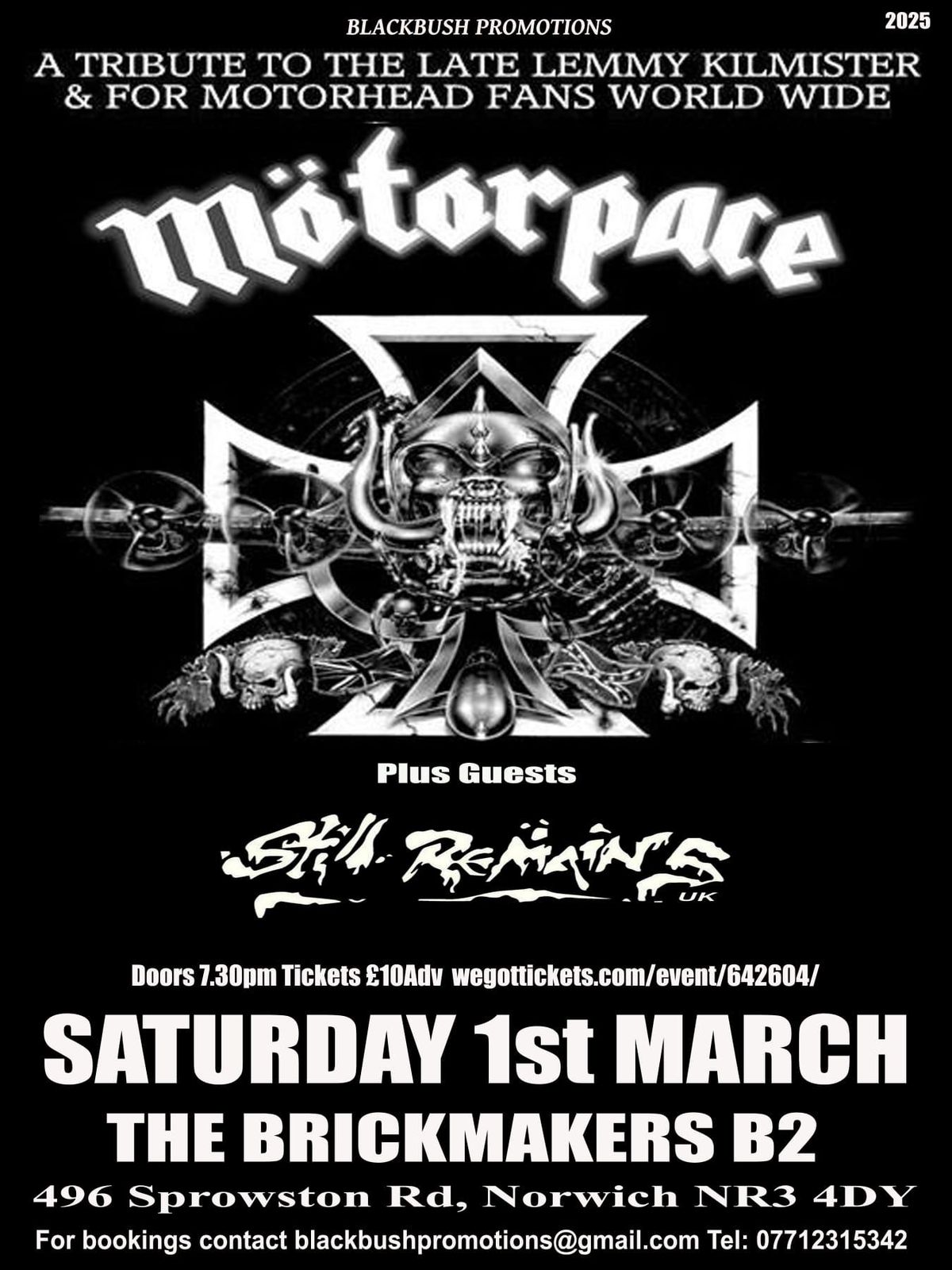 Motorpace at the Brickmakers 