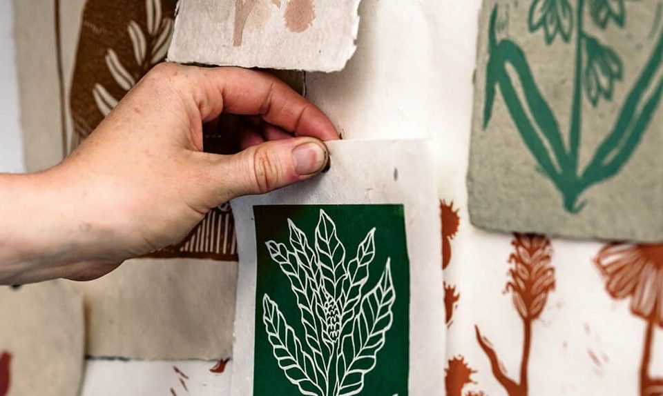 Botanical Block Printing