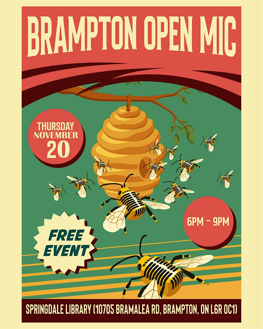 Brampton Open Mic
