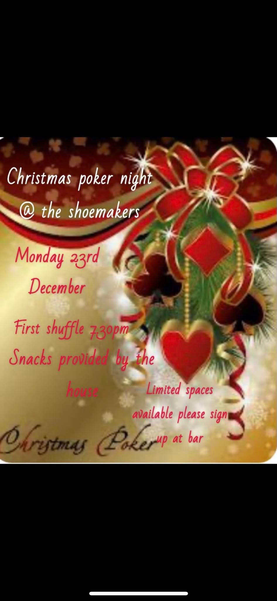 Christmas Poker Night