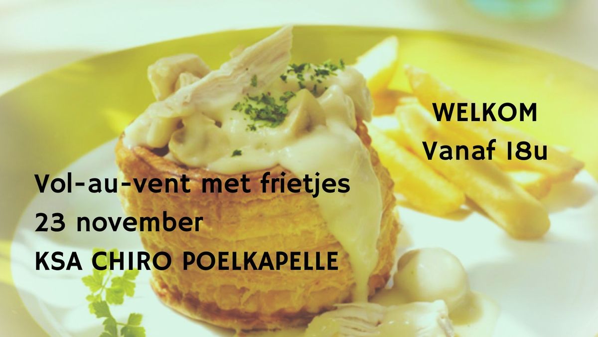 VOL-AU-VENT MET FRIETJES 