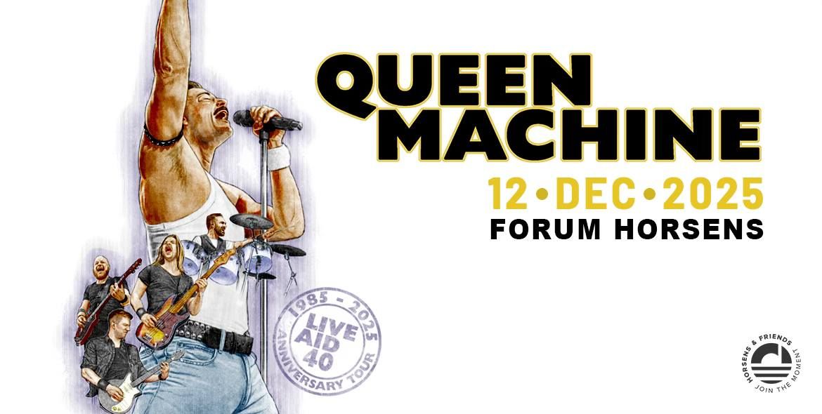 QUEEN MACHINE LIVE AID 40 - Jubil\u00e6umstour