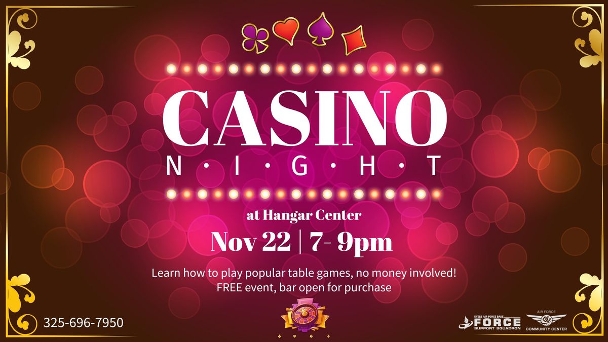 Casino Night  \ud83c\udfb2