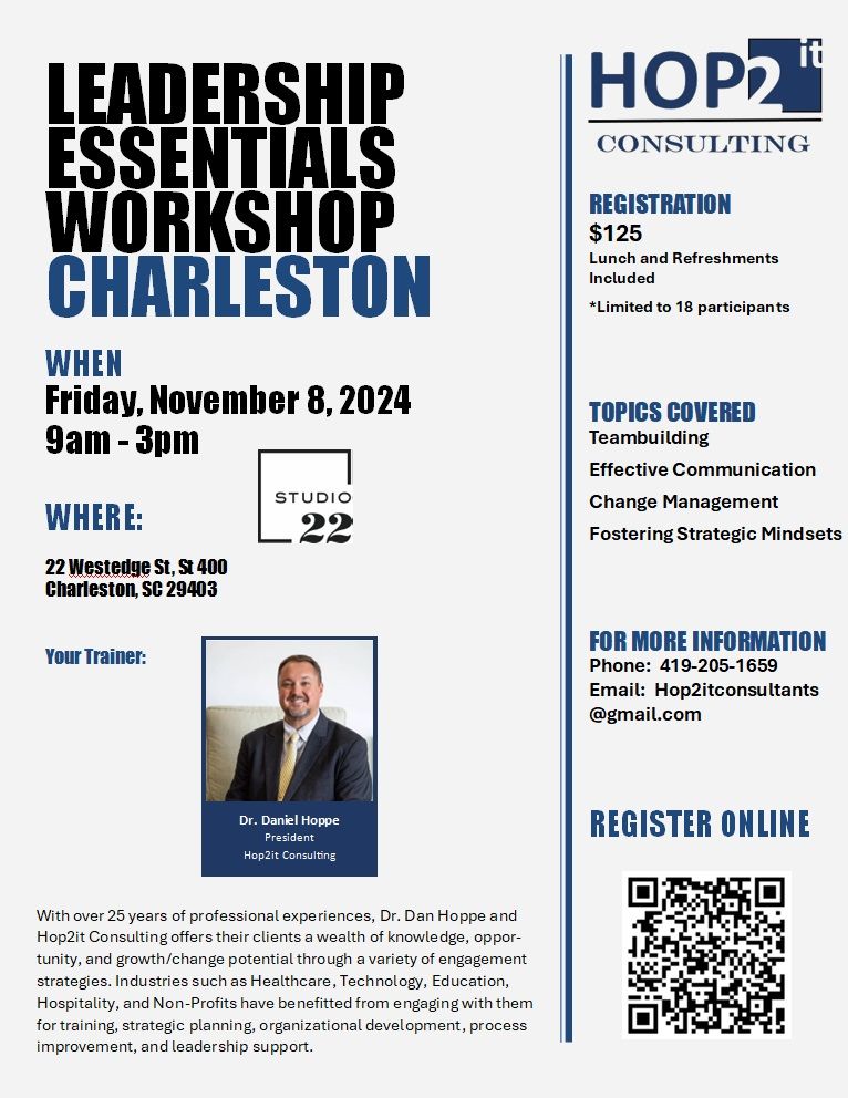 Leadership Essentials Workshop-Charleston