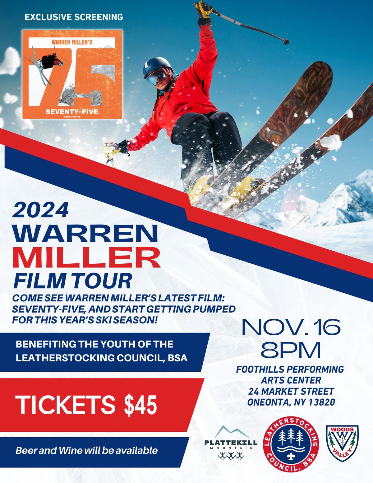 Warren Miller Ski Movie Premiere