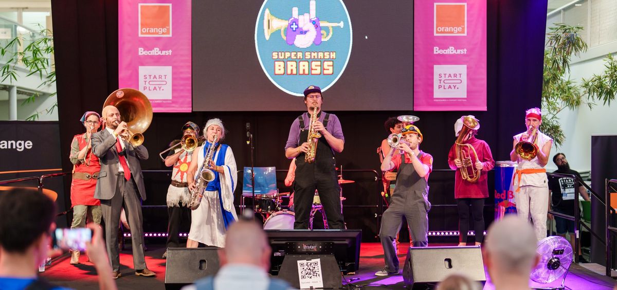 Super Smash Brass - Brass Band Specializing in Video Game Soundtracks, Based in Lyon