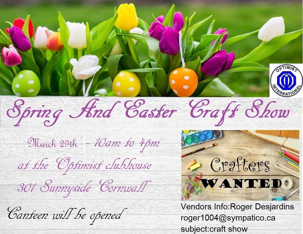 Spring And Easter Craft show