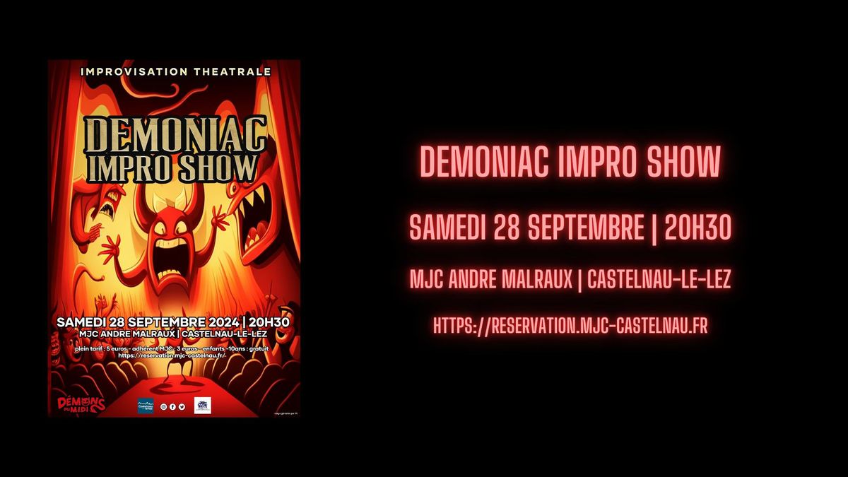 Demoniac Impro Show (c'est la rentr\u00e9e !)