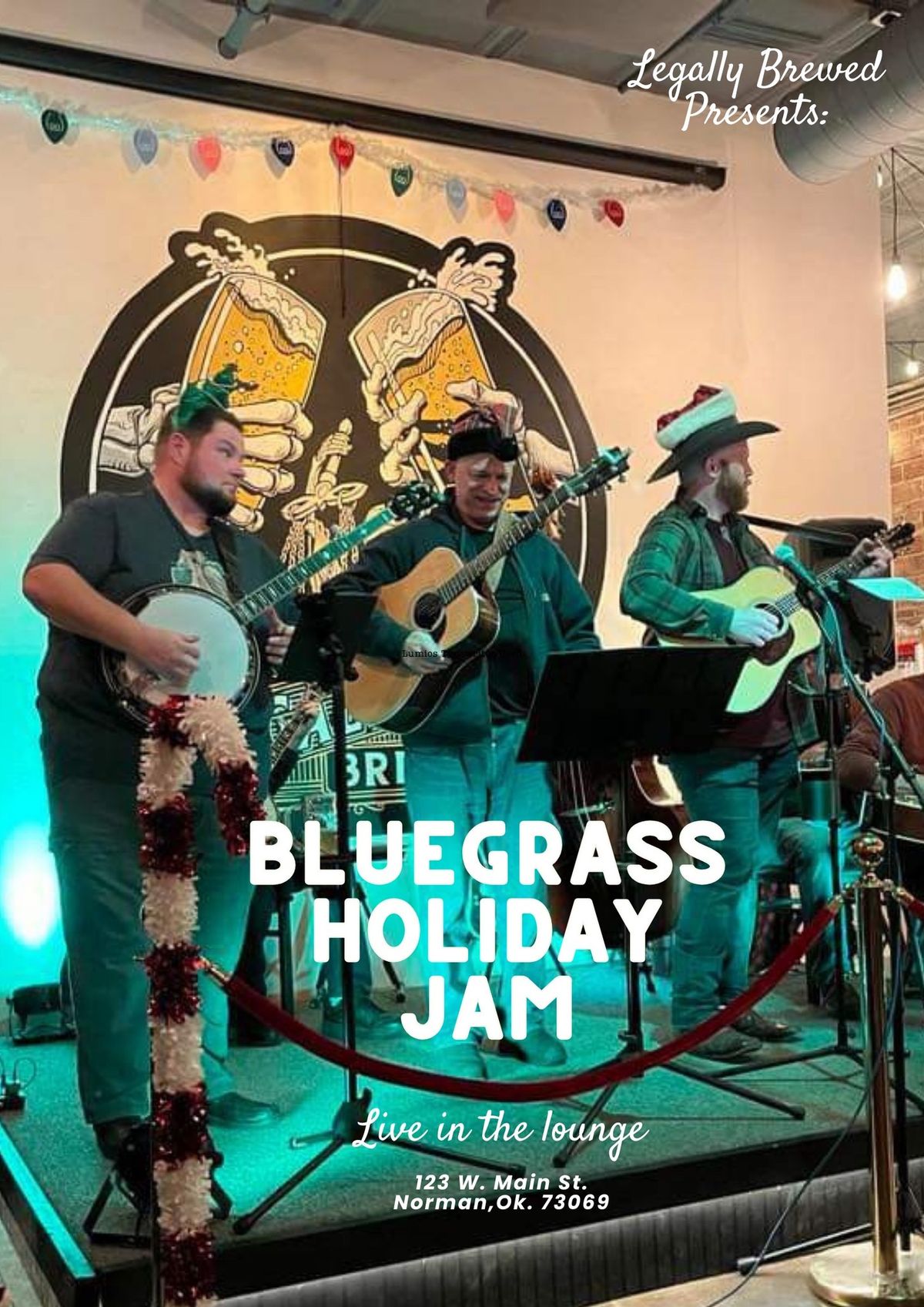 Live Music: Bluegrass Holiday Jam \ud83c\udf84