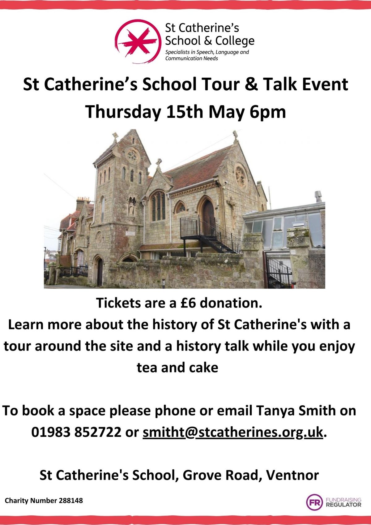 Tour and Talk, The History about St Catherine's School