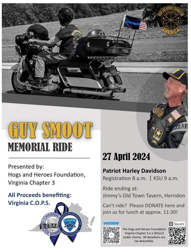 Guy Smoot Memorial Ride
