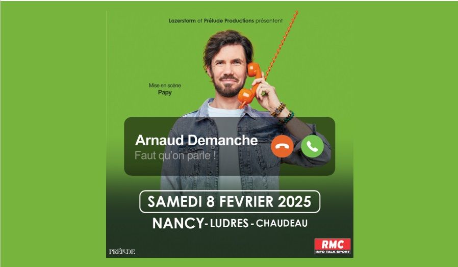 Arnaud Demanche \u00e0 Nancy \/ Ludres ! 